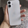 Apple/苹果 iPhone 16 128GB 白色 双卡双待手机【送联通话费券】 实拍图