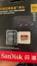 闪迪（SanDisk）128GB TF（MicroSD）内存卡 A1 U1 C10 至尊高速移动版存储卡 读速140MB/s 手机平板游戏机内存卡 实拍图