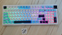 珂芝（KZZI）K98三模机械键盘无线2.4G蓝牙有线98键RGB家用办公电竞游戏客制化键盘极地雪风雨轴 实拍图