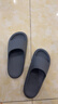 朴西香蕉船情侣凉拖鞋女浴室不易滑室内居家四季拖鞋男 深灰 40-41 实拍图