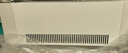 美的（Midea）踢脚线取暖器 家用遥控折叠电暖器电暖气浴室防水暖气片全屋大面积电暖风电热移动地暖 HDU20VR 实拍图
