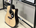 萨伽（SAGA）吉他sf600民谣初学入门男女萨迦木吉他jita萨嘎乐器 41英寸SF600GC原木色GA桶缺角 实拍图