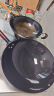 苏美冠（SUMEIGUAN）章丘炒菜锅传统铁锅已开锅炒锅无涂层手工家用不粘锅燃气灶适用 精作木耳(盖子铲子) 36cm 实拍图