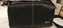 沙驰男包真皮单肩包胸包2026新款商务休闲通勤大容量品牌高档斜跨包男 【黑色】官方正品/顺丰发货 实拍图