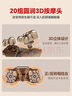 奥克斯（AUX）颈椎按摩器肩颈腰背按摩枕头肩颈按摩器腰部按摩仪全身自动揉捏热敷生日礼物送爸爸父亲节礼物实用 【充电礼盒款】20个按摩头+3D立体按摩+红光热敷 实拍图