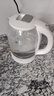 美菱（MeiLing）电水壶1.7L高硼硅玻璃烧水壶热水壶家用电热水壶MH-WB02 实拍图