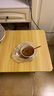 小魔折叠桌家用小户型餐桌饭桌户外便携桌子出租屋方桌麻将桌 胡桃木 实拍图