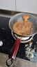 京严小铁锅一人食炒锅日式迷你无涂层炒菜不粘锅平底辅食锅电磁炉燃气 【0涂层｜带锅盖】适合2-3人 24cm 锤纹锻打｜双倍防锈｜不挑灶具 实拍图