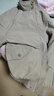 马登工装美式复古哈灵顿G9立领夹克男秋轻户外阿美咔叽男士休闲外套 浅卡其 （版型宽松） M 实拍图