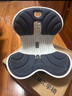 NGTstyle护腰坐垫办公室靠垫久坐神器人体工学靠背学生儿童坐姿椅ngt 灰黑色·升级加大款【可承重300斤】 实拍图