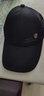 啄木鸟帽子男春夏秋天遮阳帽户外防晒网眼棒球帽透气太阳帽钓鱼鸭舌帽 黑色 透气款 实拍图