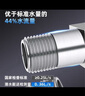 潜水艇（Submarine）角阀F301/F302黄铜加厚三角阀套装八字阀冷热 三通角阀全铜主体 黄铜角阀【5冷+4热】9只装 实拍图