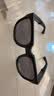 柠檬宝宝儿童太阳镜男女童眼镜偏光潮流宝宝儿童墨镜防紫外线防晒太阳镜 复古暗影黑【折叠款】 实拍图