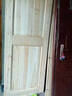 老式实木杉木原木门仿古门窗套装门房间卧室厨房卫生间折叠推拉门 8812款标门200*80CM不含门套 实拍图