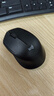 罗技（Logitech）M330 静音鼠标 无线鼠标 办公鼠标 右手鼠标 带无线微型接收器 黑色 实拍图