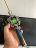 哈斯达蝴蝶定制版微物溪流马口杆ul超软实心竿稍弹射路亚竿全套鱼竿套装 1.5m +左手X6水滴轮(不锈钢轴承) 实拍图