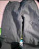 探拓（TECTOP）冲锋裤女加绒保暖防风软壳裤登山徒步裤  女款深灰 XL 实拍图
