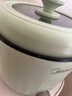 美的（Midea）电煮锅 泡面火锅宿舍小电锅 电蒸锅 多功能多用途电热锅 2.6L蒸煮一体XZE2066 配蒸笼【国家补贴】 实拍图