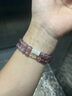 炫戴（XUANDAI）紫晶猫眼石丨小米手环10表带水晶小米手环9/8腕带nfc版夏天7/6手表带女生手链5/3/4智能运动配件 猫眼丁香紫水晶链（腕围约14-15cm） 适用：小米手环9陶瓷版表带 实拍图