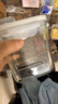 Glasslock保鲜盒进口耐热玻璃高筒微波炉密封燕麦杯汤粥冰箱收纳盒900ml 实拍图