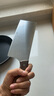 双枪家用菜刀切片刀 锋利锻打厨房切肉切菜不锈钢刀具 实拍图