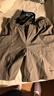 拓路者（Pioneer Camp）户外防泼水工装短裤夏季宽松女士透气耐磨五分休闲裤 深卡其 S  实拍图