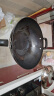 炊大皇（COOKER KING）传世34cm炒锅 无涂层铁锅铸铁锅 电磁炉通用炒菜锅 C34D2 实拍图