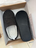 内泊（NEIBO）【超舒服】乳胶棉拖鞋男冬季女室内家居大码防滑防臭保暖羊毛茶44 实拍图