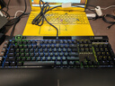 美商海盗船 (USCORSAIR) K100 RGB 光轴 机械键盘 游戏键盘 有线连接 全尺寸 黑色 OPX光轴 实拍图