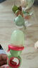 babycare婴儿果蔬食物咬咬袋硅胶宝宝吃水果辅食器安抚牙胶4月+ 德科绿 实拍图