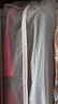 佳诺诗衣服防尘罩透明挂式衣柜衣罩全封闭西装套子大衣挂衣袋家用 【中宽-特长款-高150宽60深50cm 实拍图