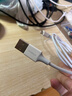 绿联【MFi认证不弹窗】苹果充电线快充数据线USB to Lightning适用iPhone14plus/13/12/11手机 USB充电线-【云朵白】-1米 苹果MFi认证USB-A转Lightni 实拍图