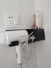 甜柠檬吹风机置物架 卫生间浴室免打孔电吹风支架多功能壁挂式吹风机架 典雅黑置物架【升级款】 实拍图
