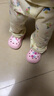 戴维贝拉（DAVE＆BELLA）Hello Kitty联名戴维贝拉女童凉鞋夏款宝宝拖鞋儿童洞洞鞋男鞋 实拍图
