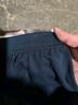 浪莎秋裤男单件纯棉薄款羊毛抑菌护膝男士棉毛裤保暖线裤衬裤藏青 XXL 实拍图