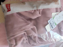 红豆居家红豆绒系列320g双面绒发热半高领保暖内衣男女秋衣秋裤 浅玫粉 XL 实拍图