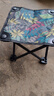 爆品椅子板凳小椅子户外钓椅马扎钓鱼便捷多功能超轻四角凳子马扎 户外小马扎-枫叶蓝色 实拍图