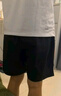 匹克 运动短裤夏季男新款速干透气梭织短裤舒适五分裤跑步健身裤子 黑色 M (170) 实拍图