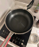 RAZ 德国抗菌316不锈钢平底锅蜂窝不粘锅煎锅 炒菜油炸煎饼煎蛋牛排锅 电磁炉燃气煤气灶通用 316不锈钢煎锅28cm 实拍图