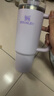 STANLEY巨无霸吸管杯水杯保温杯大容量办公车载不锈钢杯子887ML-香兰紫 实拍图