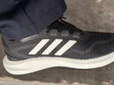 阿迪达斯 （adidas）男女跑步鞋夏季减震舒适跑步运动鞋IH6038 黑色 42.5 码UK8.5 实拍图