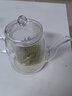 美斯尼 玻璃泡茶壶耐热花果茶壶茶具过滤网带把手加厚功夫玻璃明火加热烧水耐热茶器500毫升 实拍图