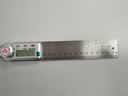 三量数显角度尺万用能角尺量角器木工高精度90度测量仪多功能 JDC01 0-200mm(不锈钢尺身）  实拍图