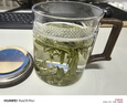 泥也茶杯玻璃月牙水杯子泡绿茶办公室专用高硼硅大容量耐热透明男士 实拍图