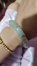 印象眸【保价618】天山翠玉手镯宽条飘绿玉石镯子送女友约55-56mm  实拍图