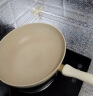 爱仕达（ASD）纳米陶瓷新不粘炒锅28cm晶石平底炒煎锅CL28T6WG-D电磁炉明火可用 实拍图