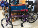 大行（DAHON）P18折叠自行车20英寸18速成人男女旅行运动公路车载单车KAC083 紫色 实拍图