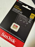 闪迪（SanDisk）64GB TF（MicroSD）存储卡 U3 C10 A2 V30 4K 至尊超极速移动版内存卡 读速200MB/s 实拍图