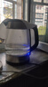 美的（Midea）电水壶热水壶电热水壶高硼硅玻璃1.7L大容量1800W暖水壶自动断电MK-SHJ1722 实拍图