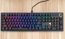 GANSS 3087TPro/3104TPro/3108TPro客制化机械键盘高斯三模RGB无线键盘蓝牙2.4G有线热插拔办公游戏键盘 3104TPro黑色【GASKET结构】三模RGB KTT风信紫 实拍图